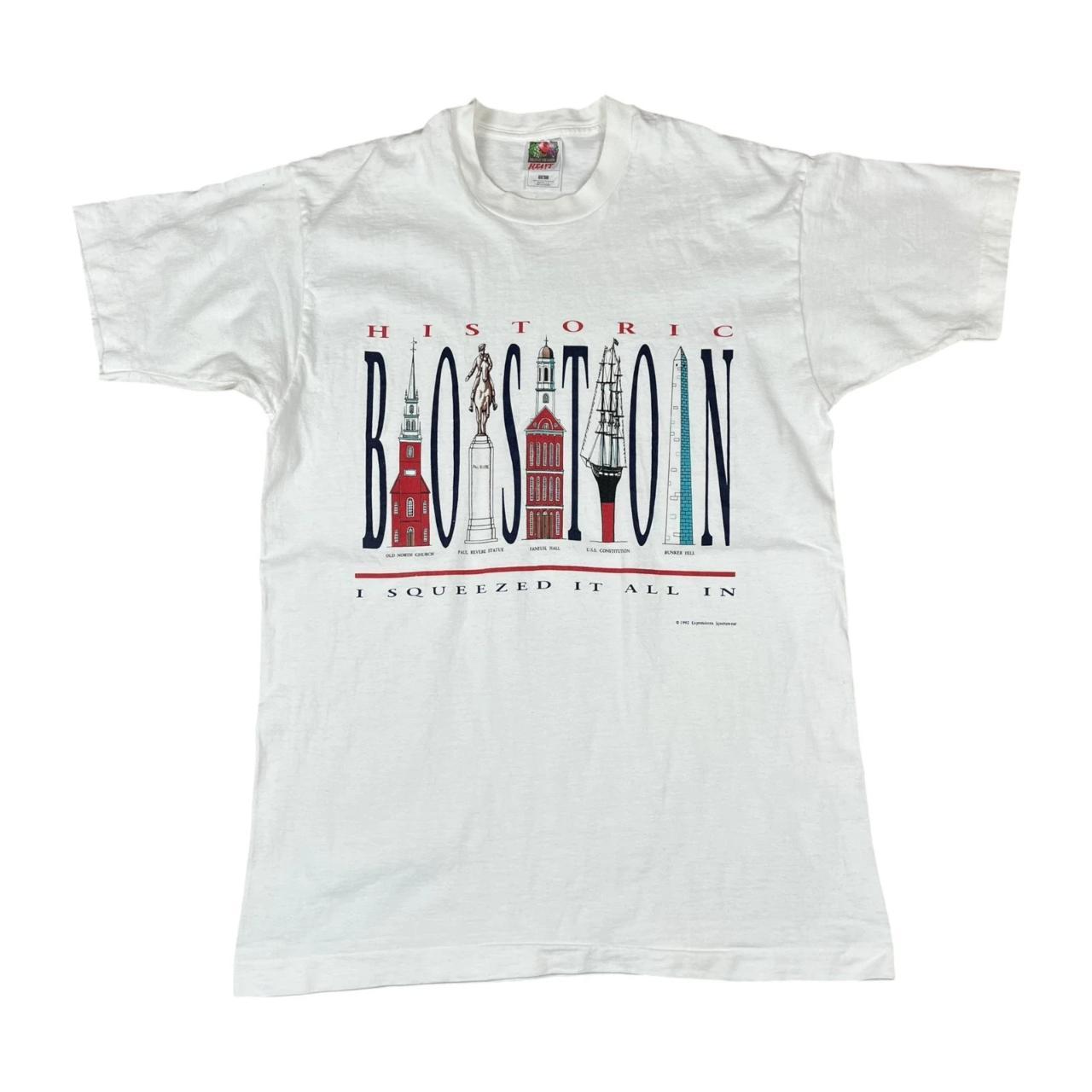 Souvenir Historic Boston T-shirt (1992)