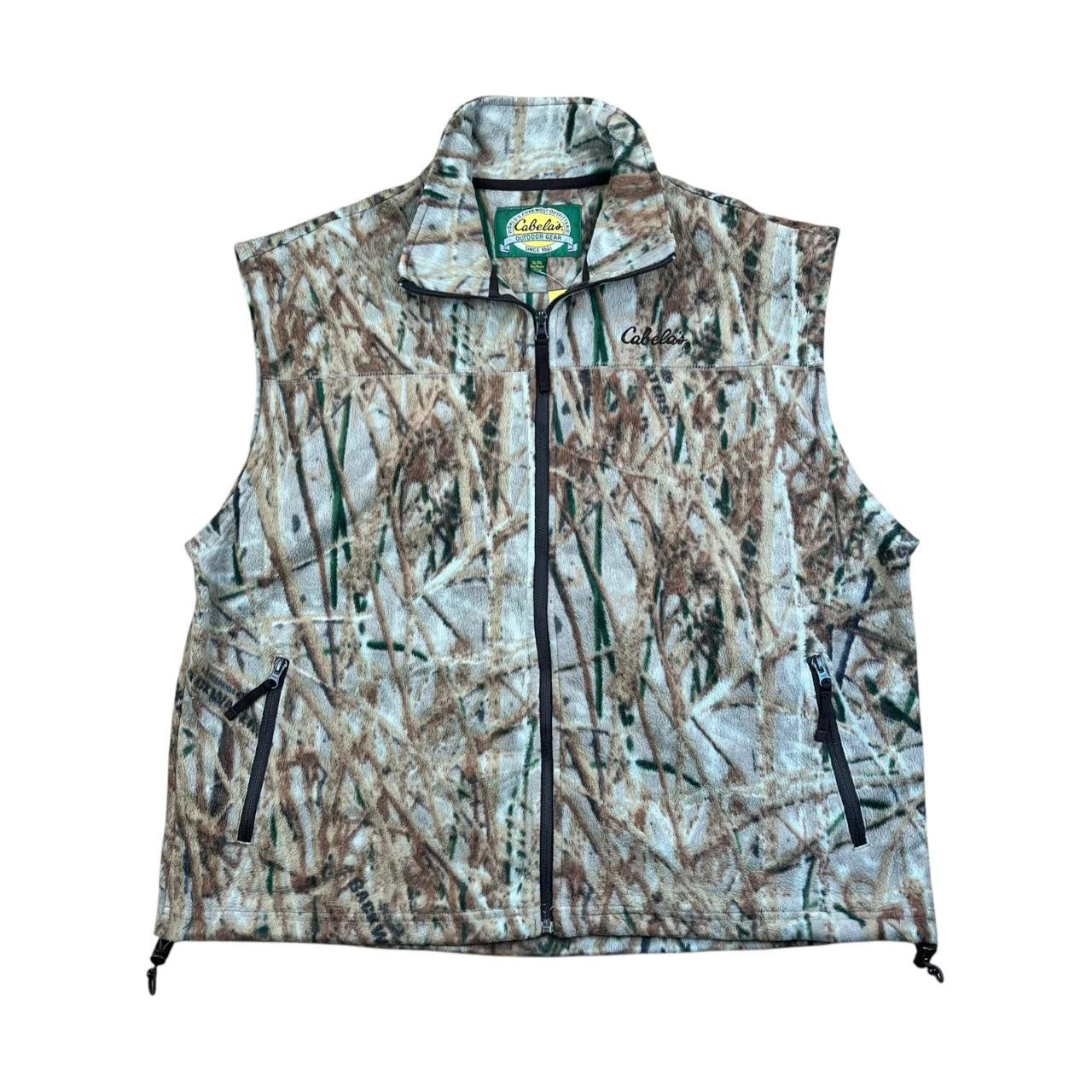 Cabelas Label Backwaters Forest Camo Gilet / Vest