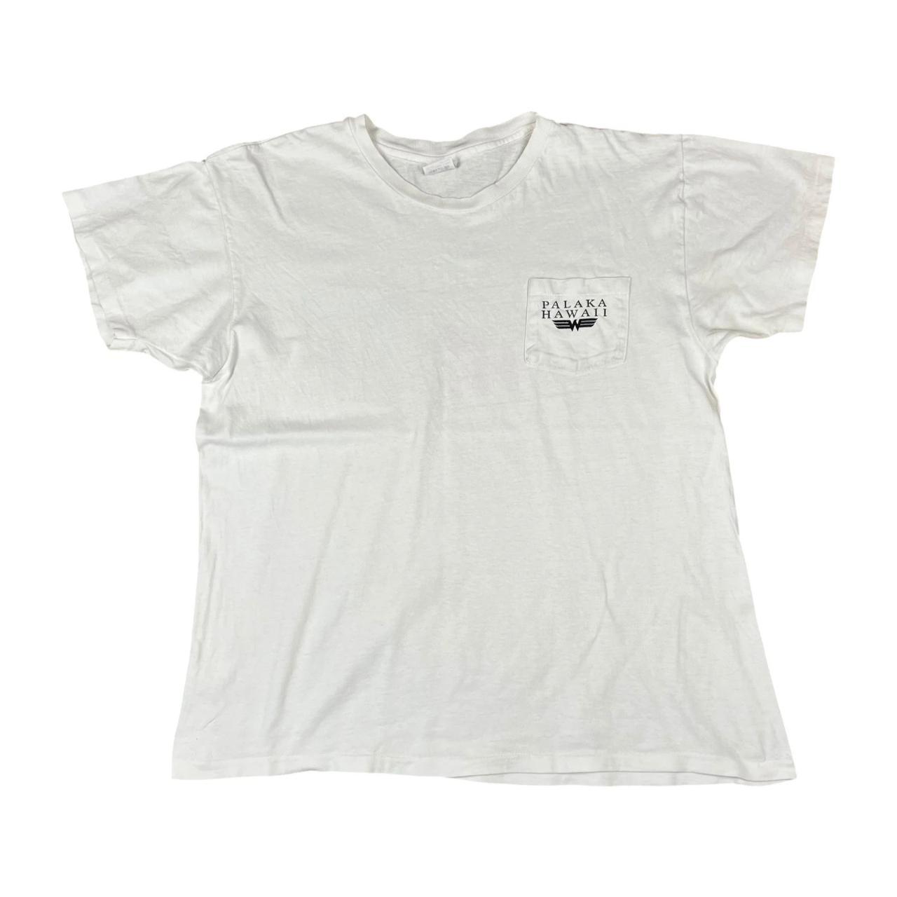 Palaka Hawaii Fishing pocket T-shirt