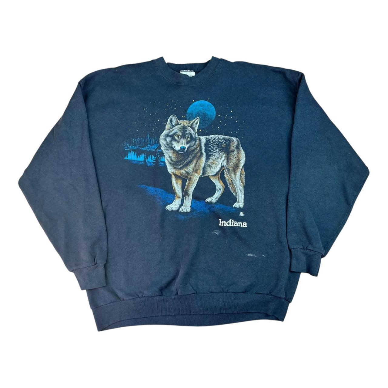 Indiana Wolf in the Moonlight Sweatshirt (1997)