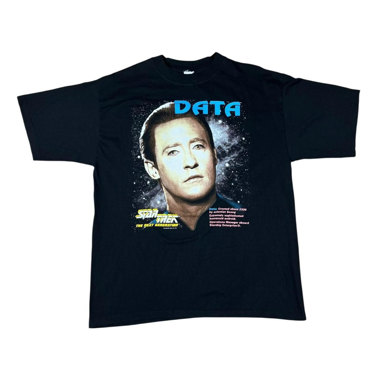 SciFi Data from Star Trek Next Generation T-shirt (1995)