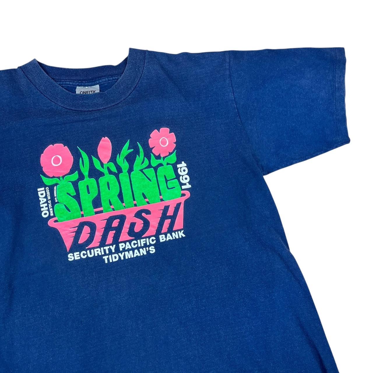 USA 9th Annual Spring Dash Idaho Running T-shirt (1991)