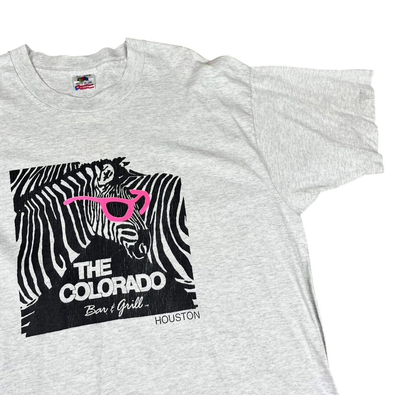 The Colorado Bar and Grill Houston Zebra T-shirt