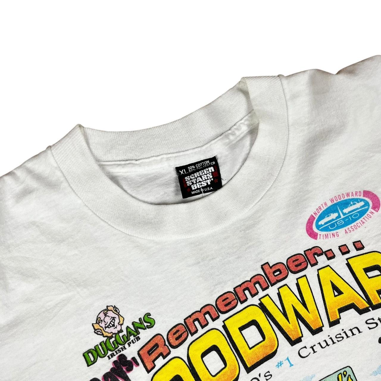 Woodward 50s and 60s Car Cruising Strip Route 10 T-shirt (1993)