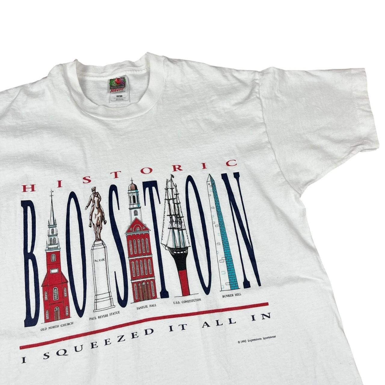 Souvenir Historic Boston T-shirt (1992)