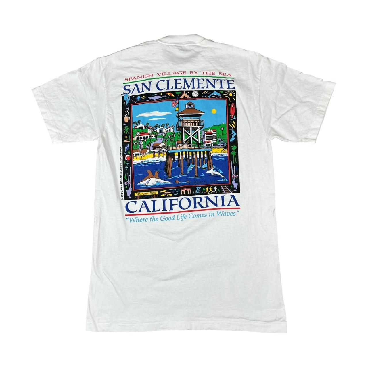 Souvenir San Clemente California T-shirt (1994)