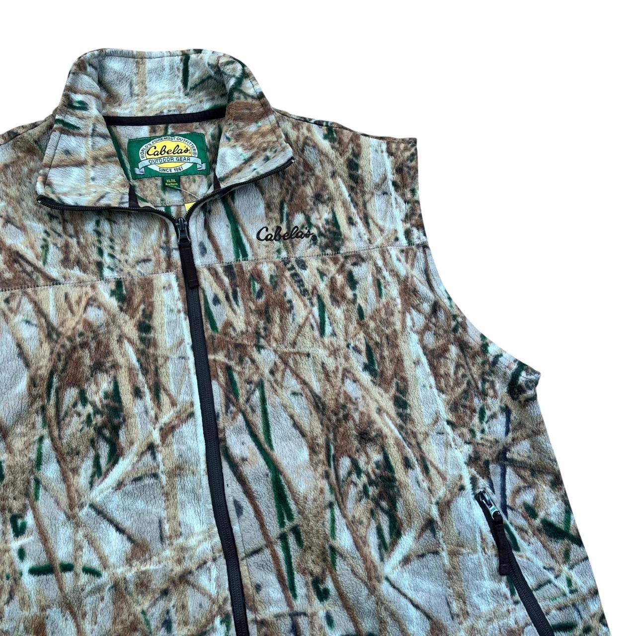 Cabelas Label Backwaters Forest Camo Gilet / Vest