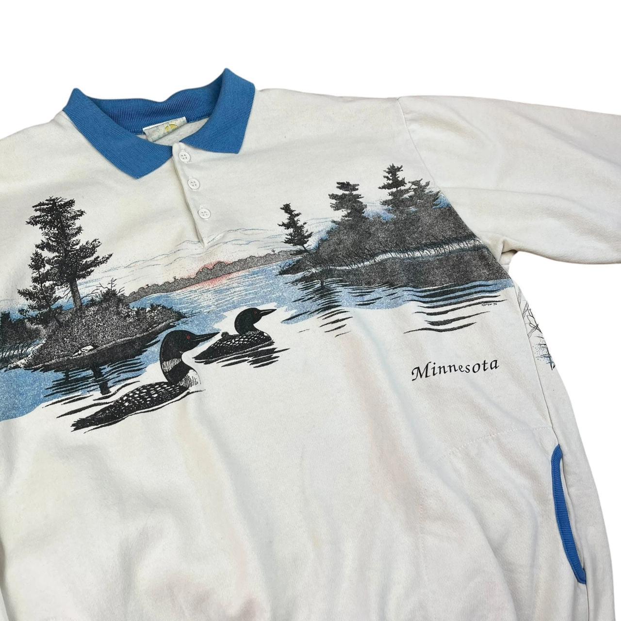 Minnesota Loon Ducks all-over print with pockets Sweatshirt