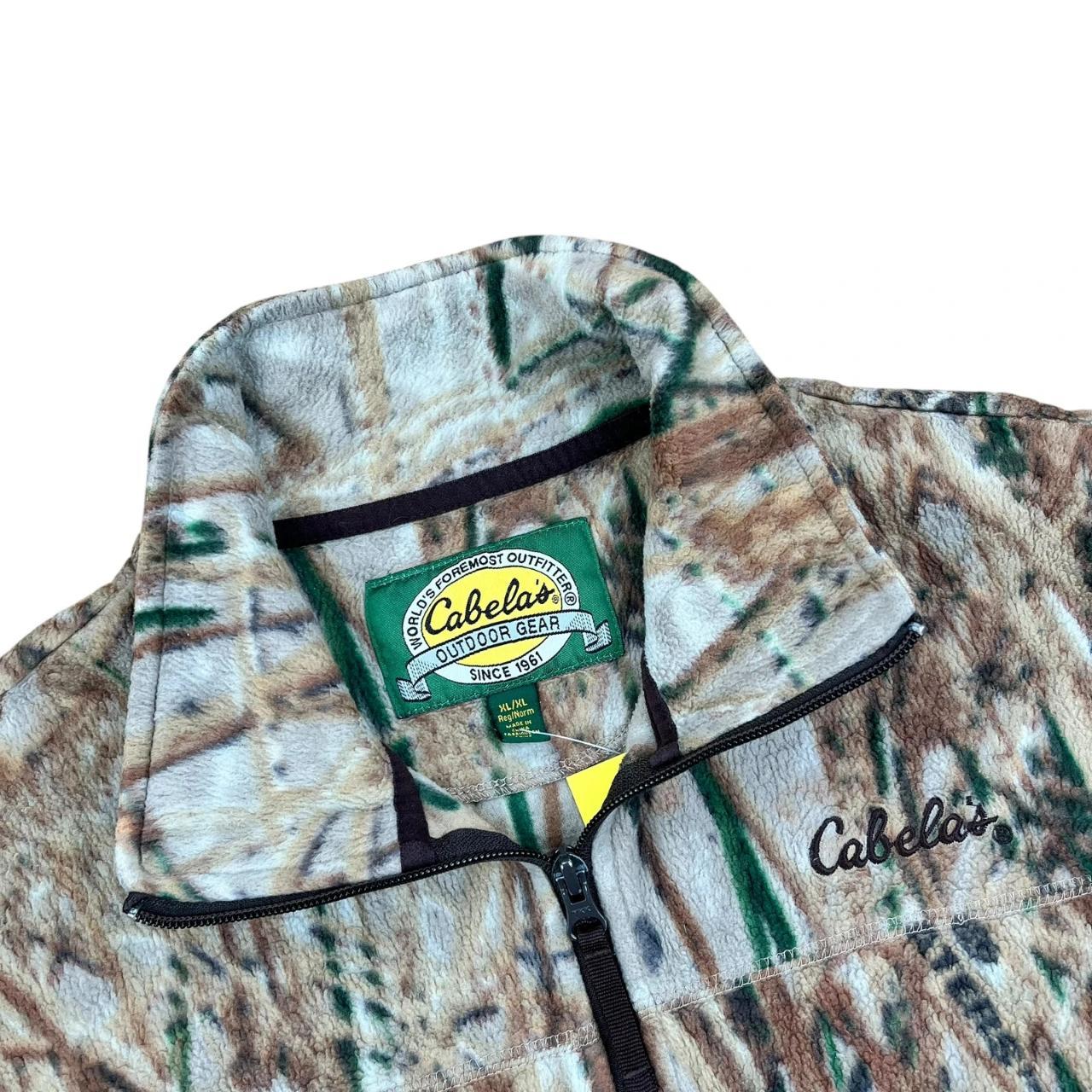 Cabelas Label Backwaters Forest Camo Gilet / Vest