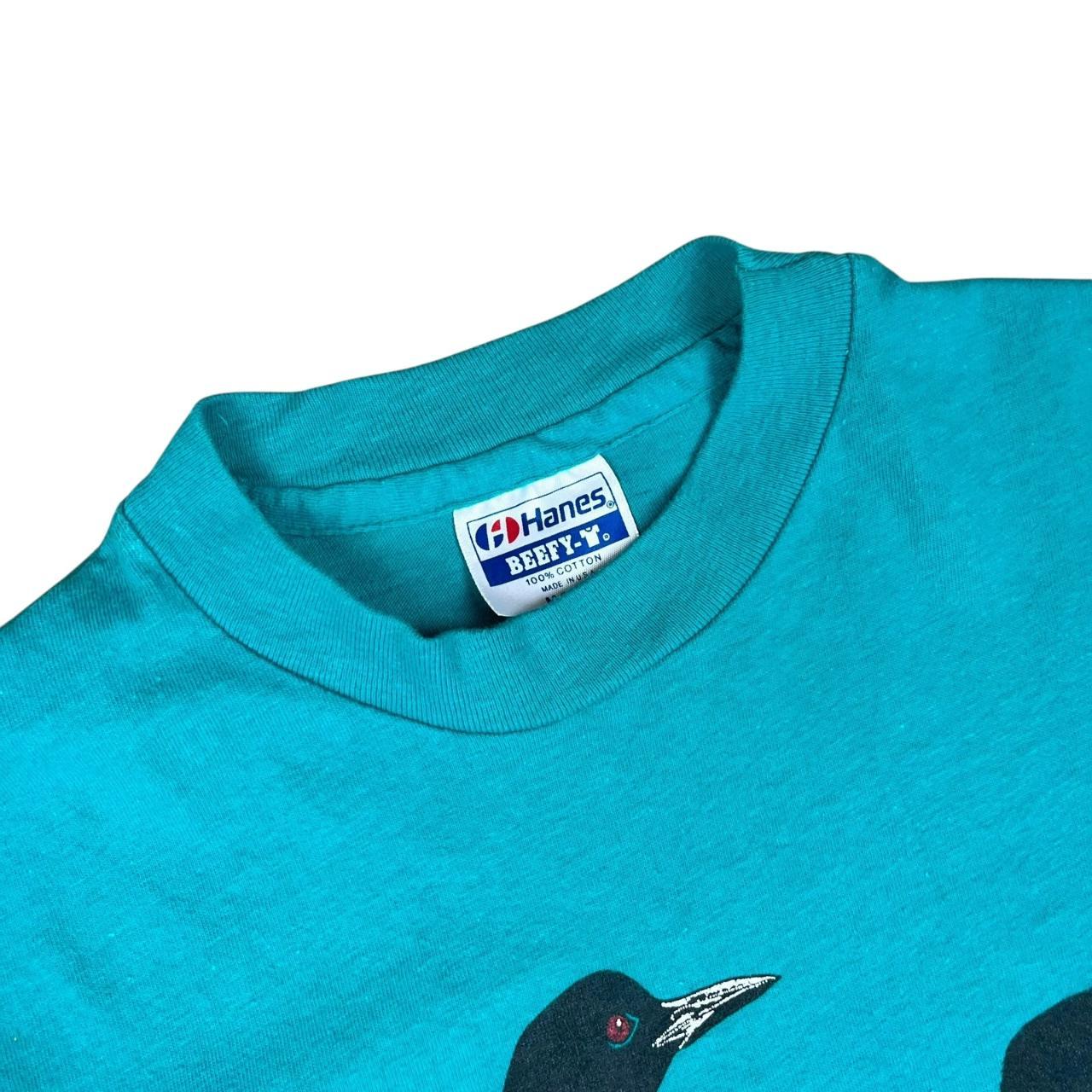 Loons and Loonlets (baby Loons) Birds T-shirt (1982)