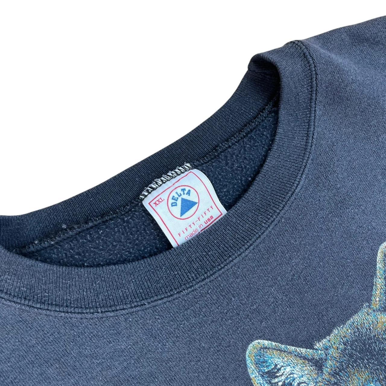 Wolf in the Moonlight Sweatshirt (1990s)
