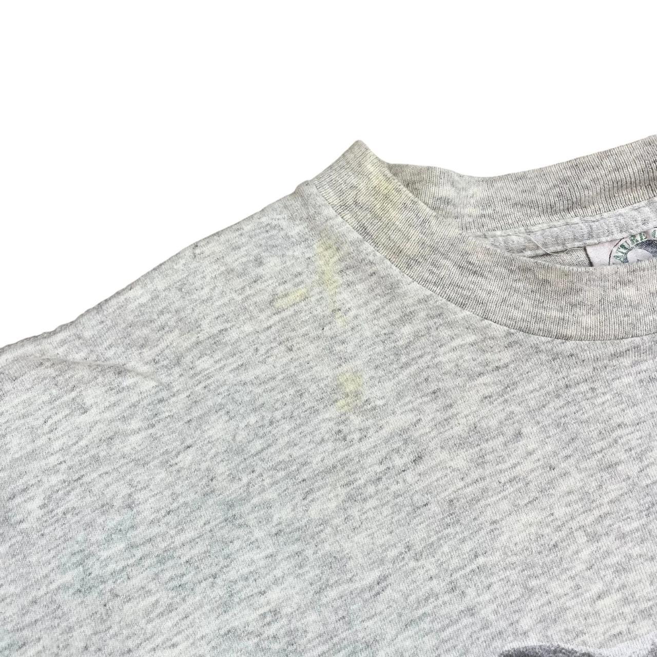 White Wolf Pack single stitch embroidered T-shirt