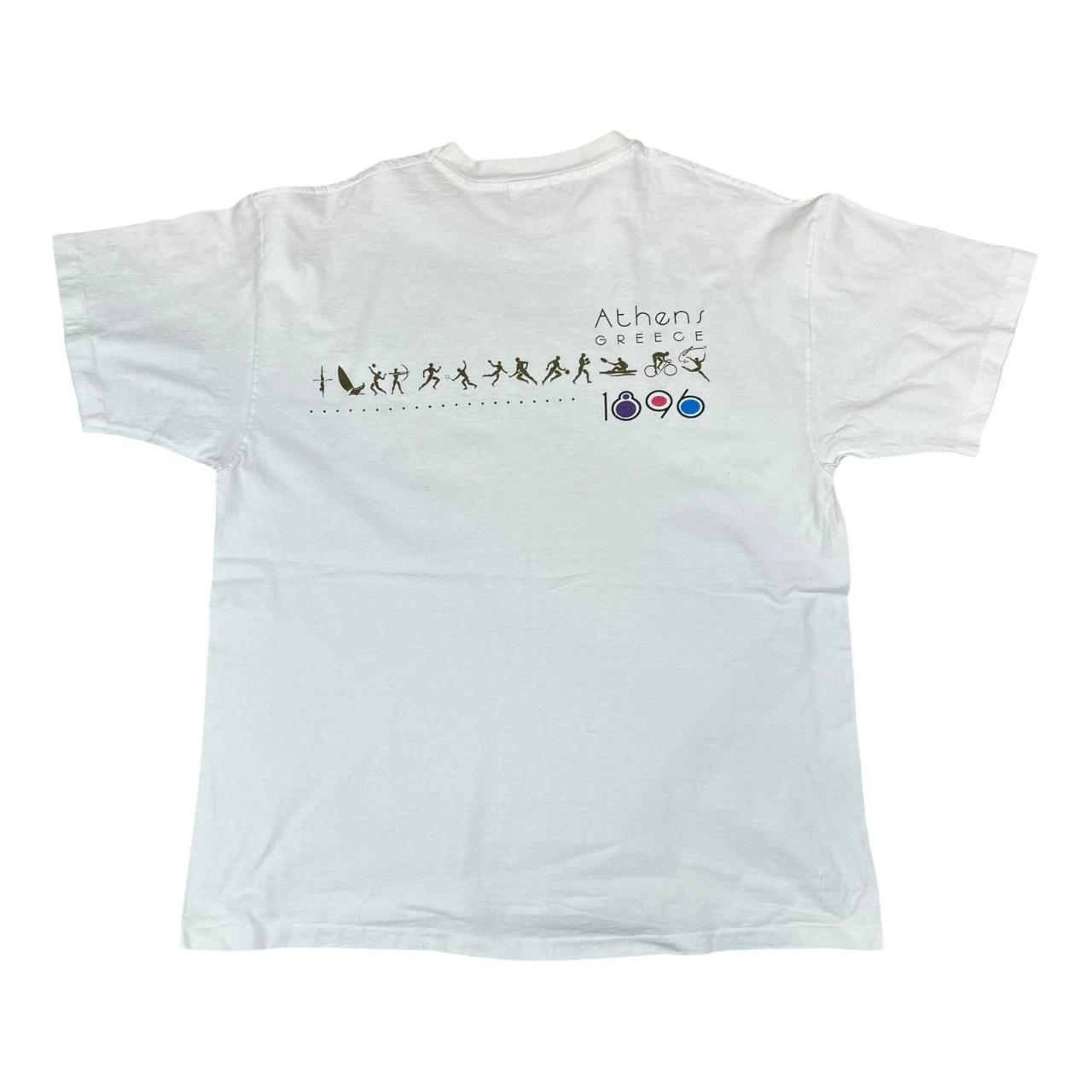USA single stitch 1996 Atlanta Olympic Games T-shirt
