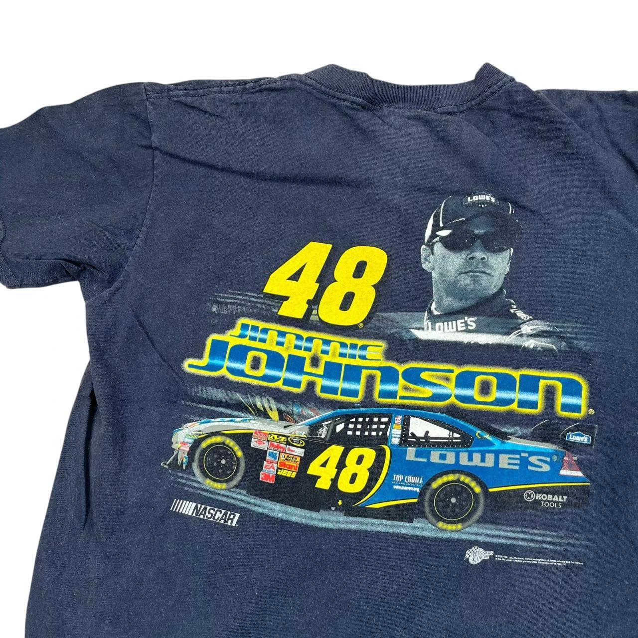 Nascar Jimmie Johnson Motorsports Racing T-shirt (2008)