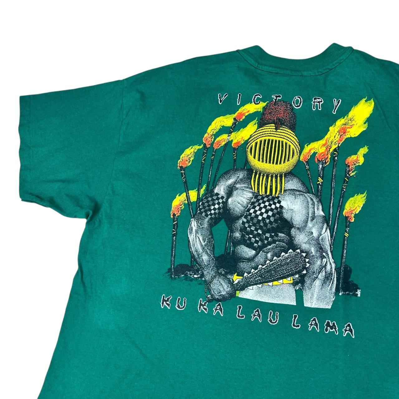 Hawaiian Power Victory Ku Ka Lau Lama Warrior T-shirt