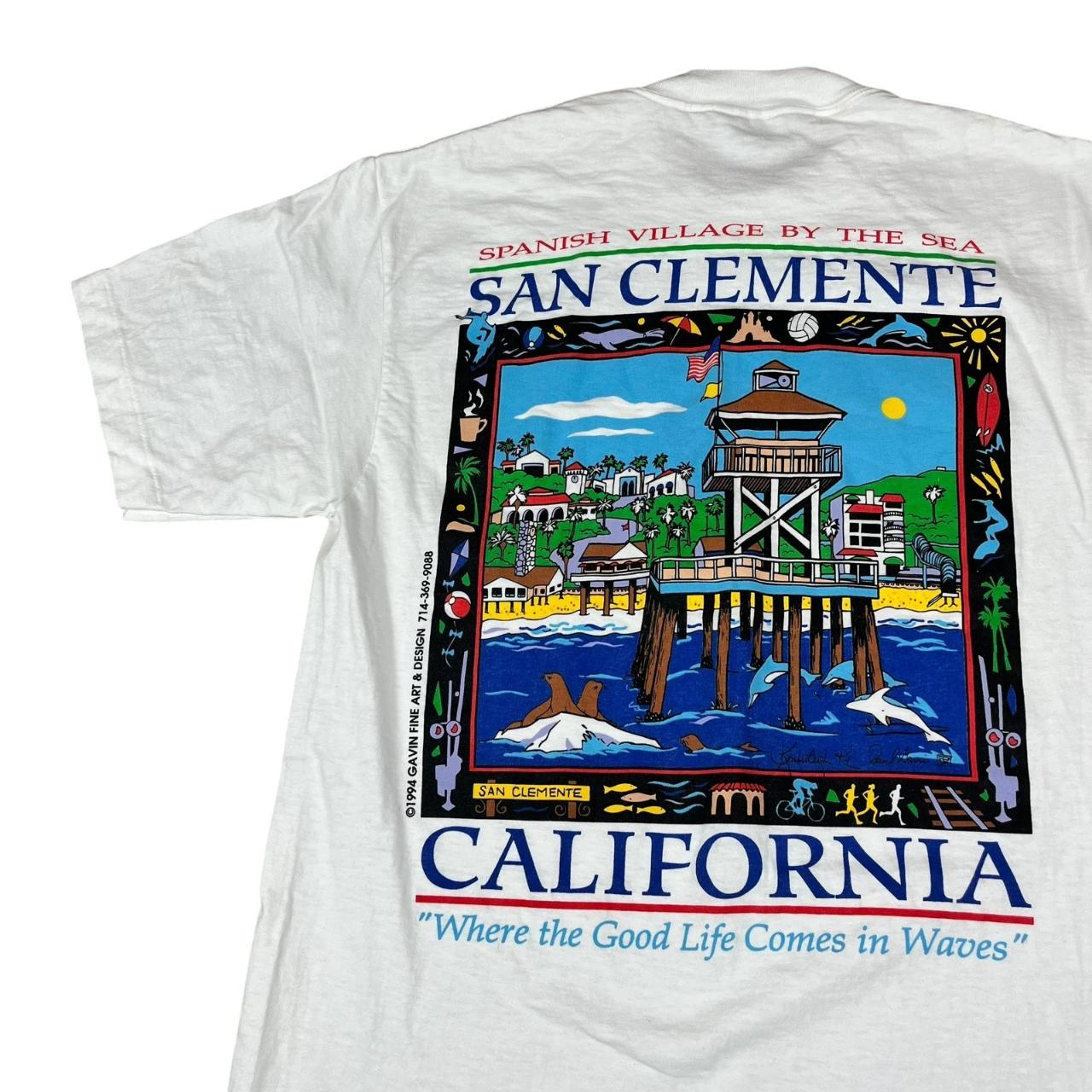 Souvenir San Clemente California T-shirt (1994)