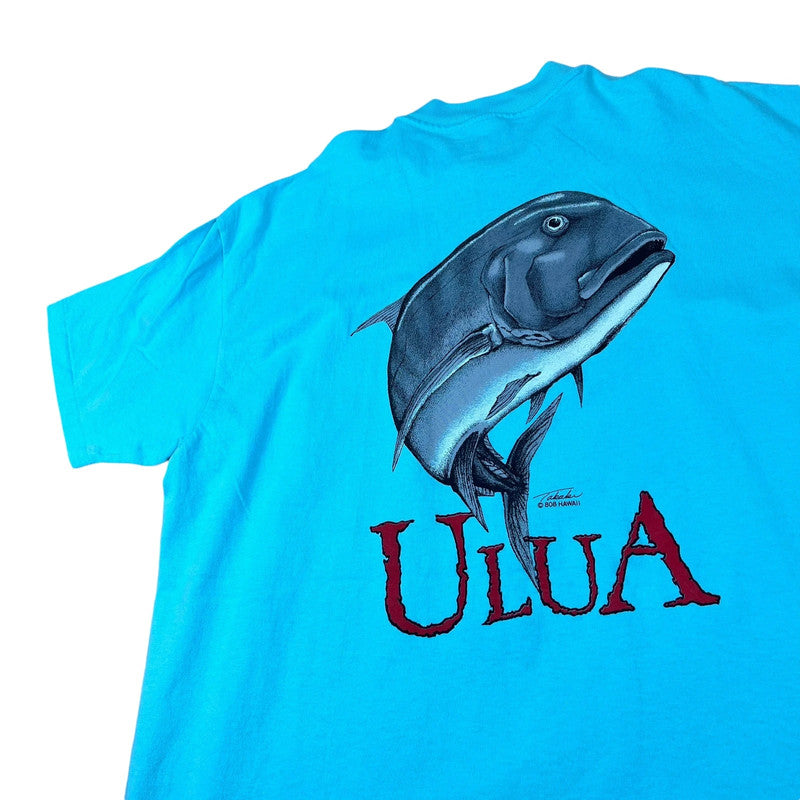 Souvenir 808 Hawaii ULUA Fish T-shirt