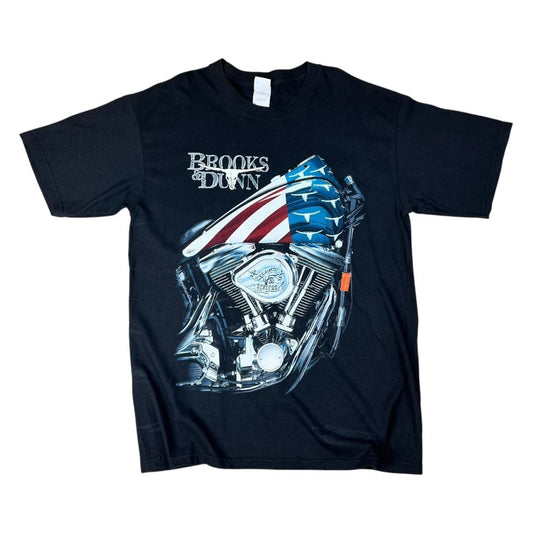 USA Brooks & Dunn - Asphalt Cowboys Biker T-shirt