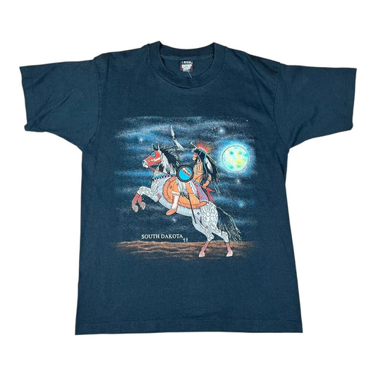 South Dakota Native American and Horse T-shirt (1993)
