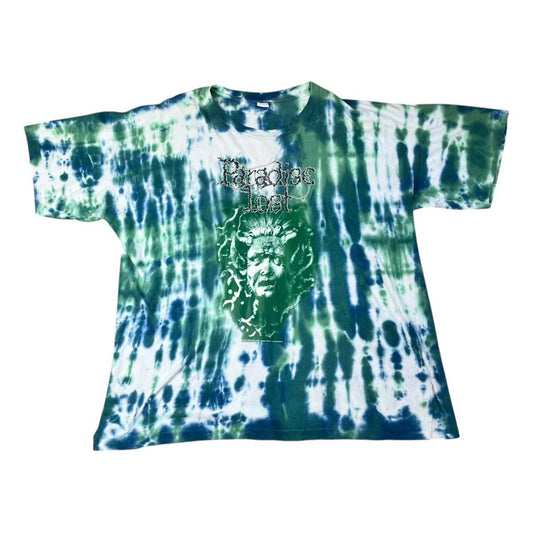 Paradise Lost single-stitch tie-dye glow in the dark print T-shirt (1992)