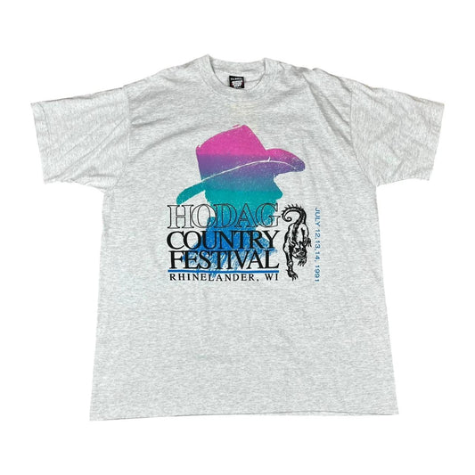 Hodag Country Music Festival Wisconsin T-shirt (1991)