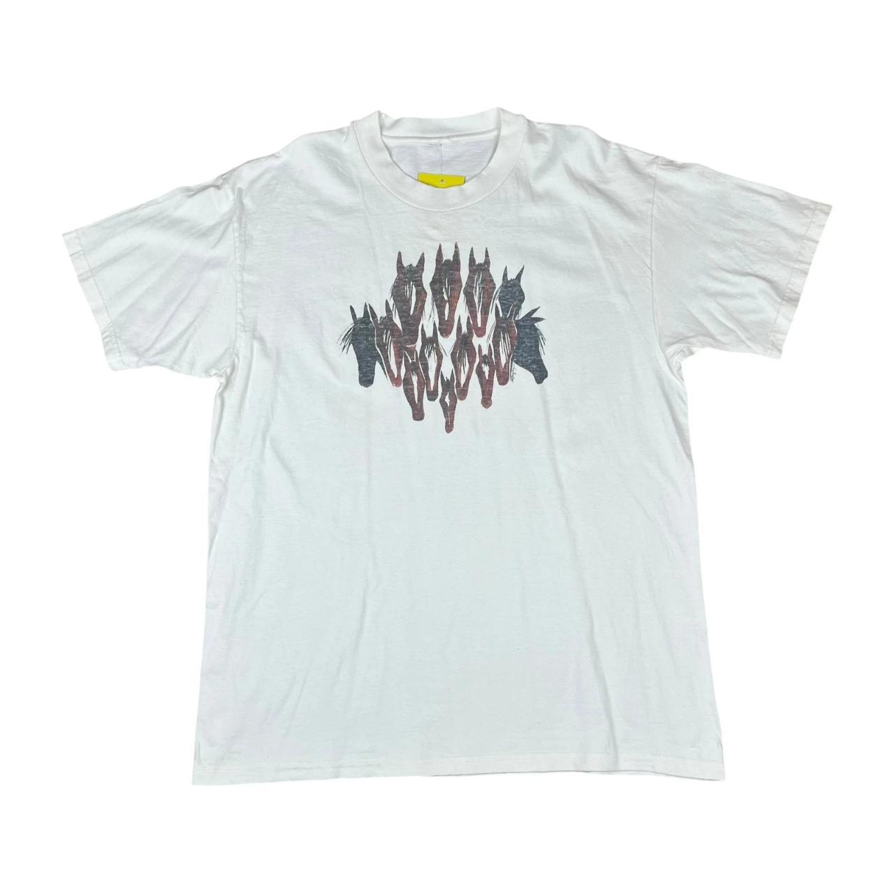 Cute Horses Heads and Tails T-shirt (1990s)