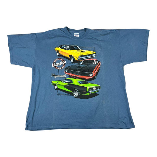 USA Vintage Muscle Cars of the 60s and 70s Barracuda T-shirt (2007)