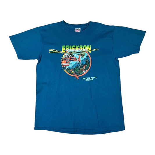 Erickson Air Crane Helicopter central point Oregon T-shirt