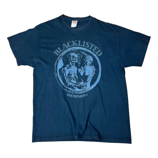 Blacklisted Matrimony - Six Feet Under and Deathwish Records T-shirt (2006)
