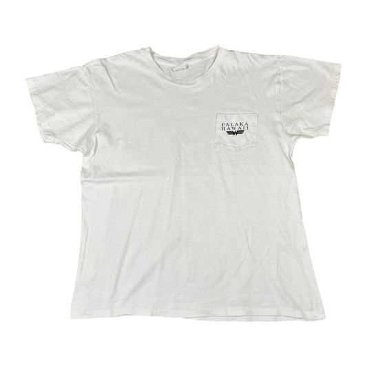 Palaka Hawaii Fishing pocket T-shirt