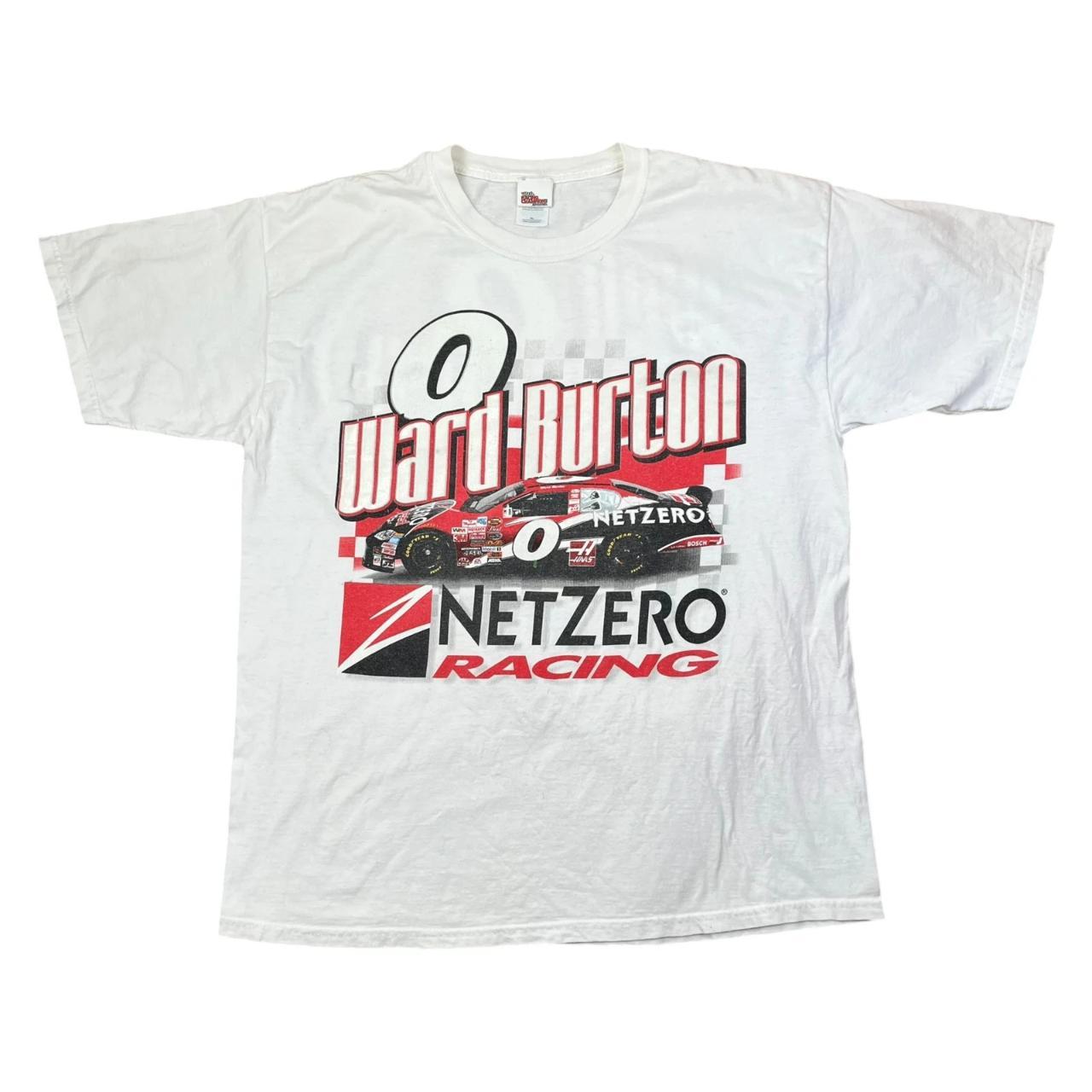 USA NASCAR Ward Burton Net Zero Racing T-shirt