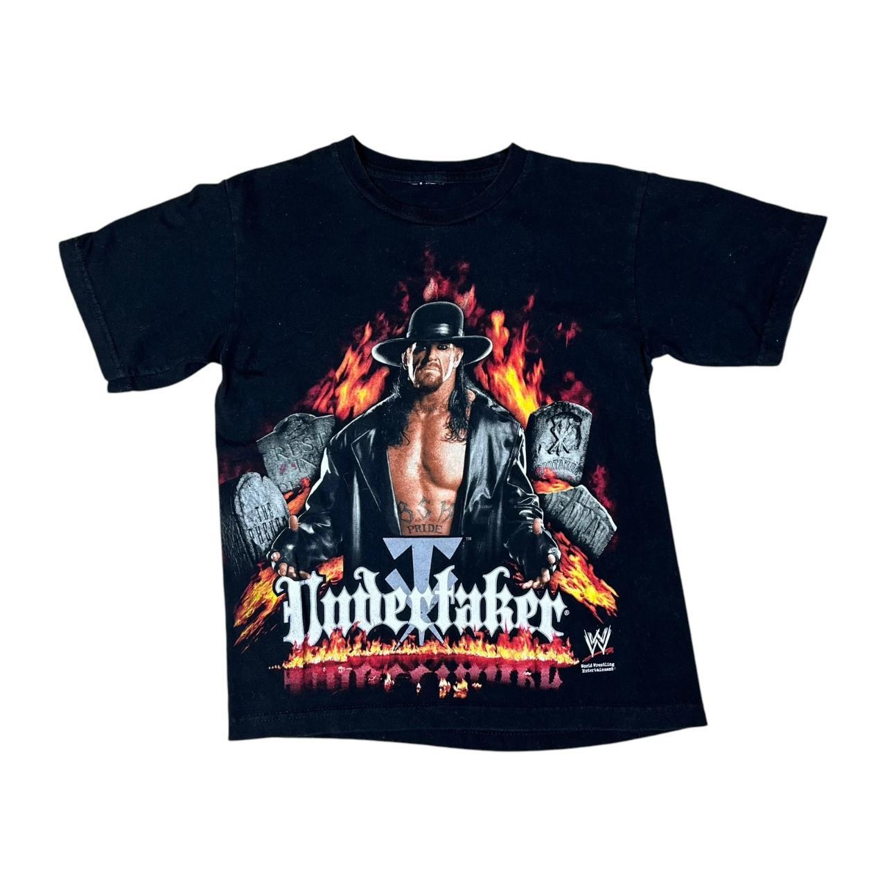 Wrestling USA WWE The Undertaker Fire T-shirt