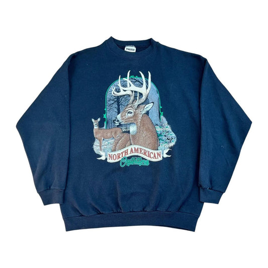 North American Outfitters Deer Stag Sweatshirt (1990s)