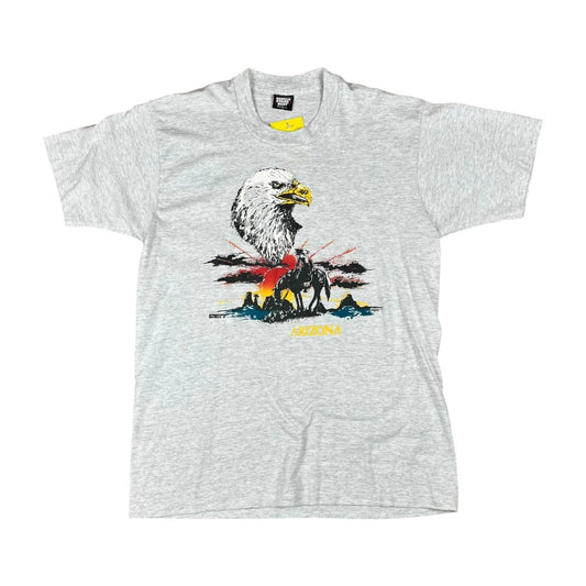 Arizona Sunset Native American and Eagle T-shirt