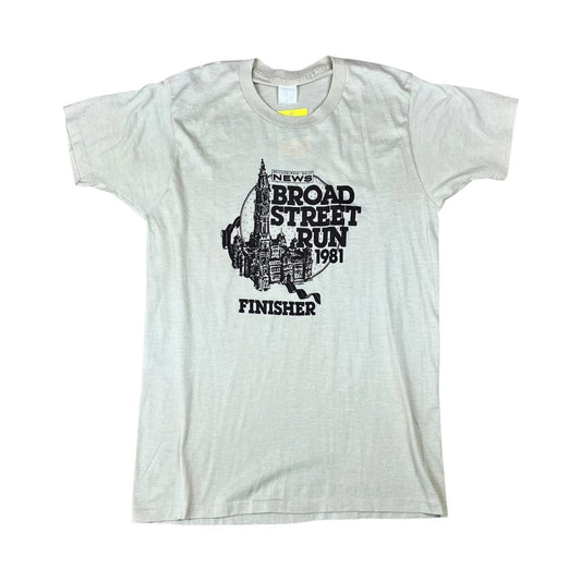 Broad Street Run Philadelphia Finisher Runners T-shirt (1981)