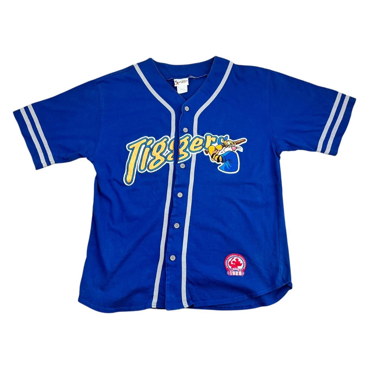 Walt Disney World Winnie the Pooh Tigger Embroidered Baseball Jersey / T-shirt