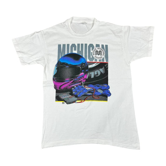 USA Michigan International Speedway single stitch T-shirt