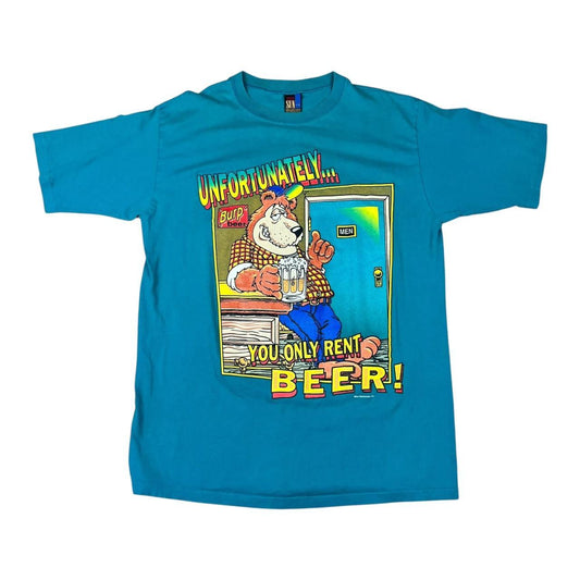 Funny Bear and Burp Beer Comedy T-shirt