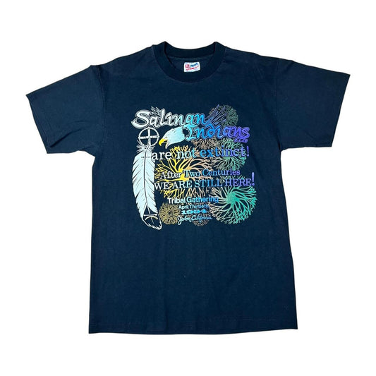 Vintage USA single stitch Native American Salinan Indians t-shirt (1994)