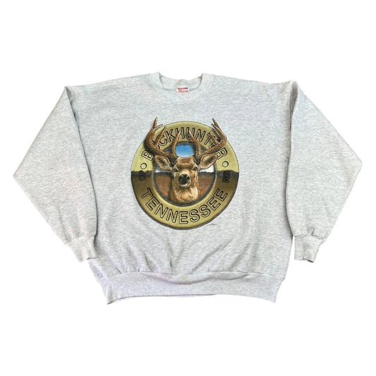 Buck Hunter Tennessee Deer Stag Sweatshirt (1997)