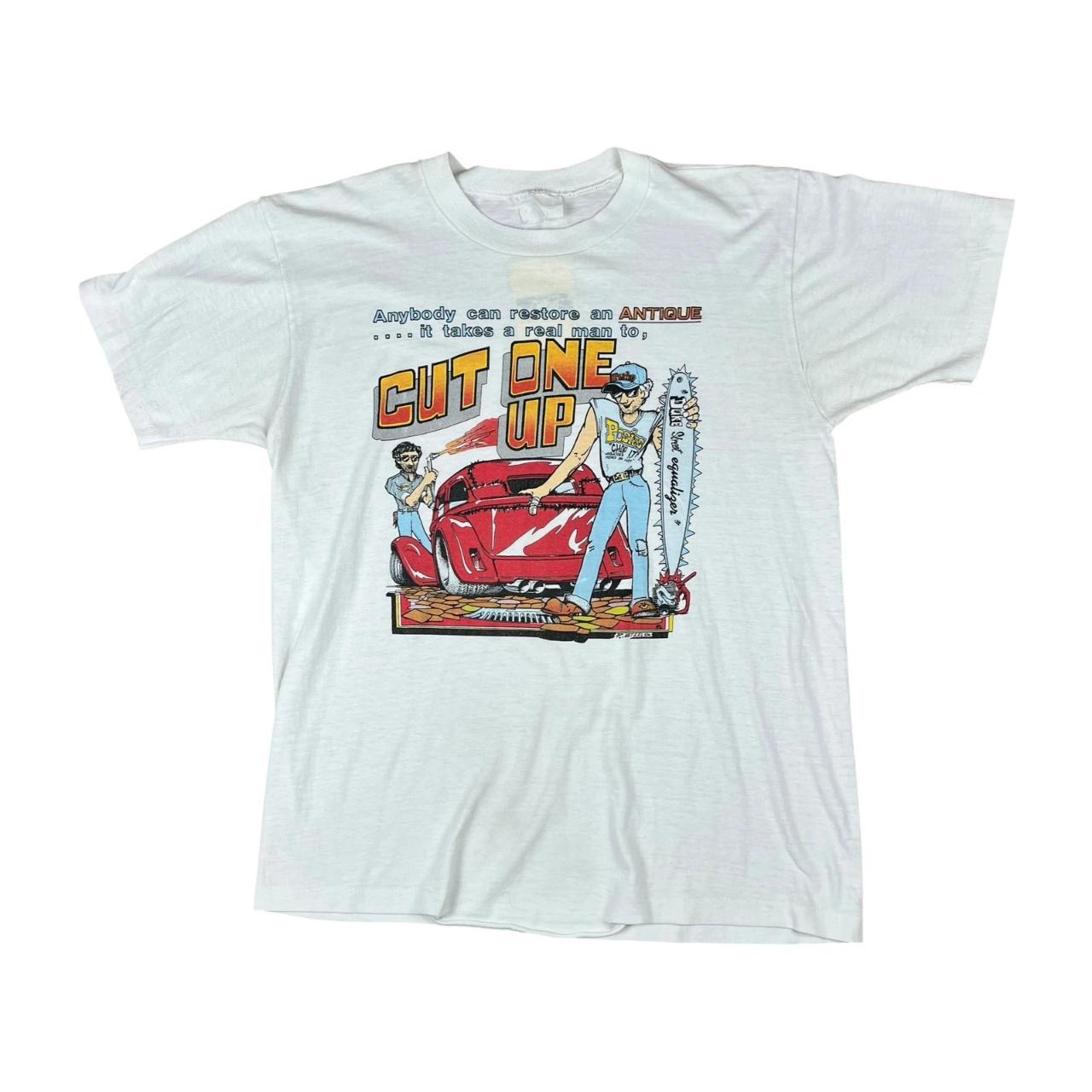 Hot Rod Racing Car Comedy T-shirt (1986)