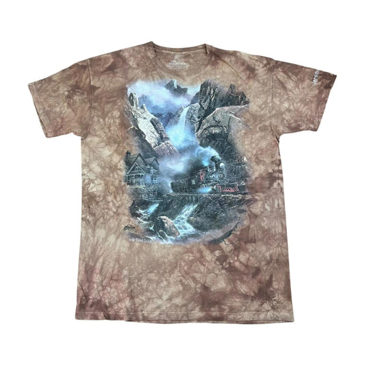 The Mountain range Jerome Arizona Steam Train T-shirt