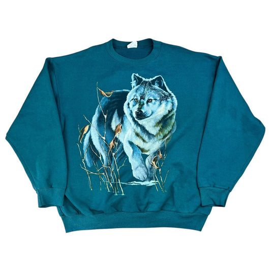 Stunning Vintage Wolf Sweatshirt