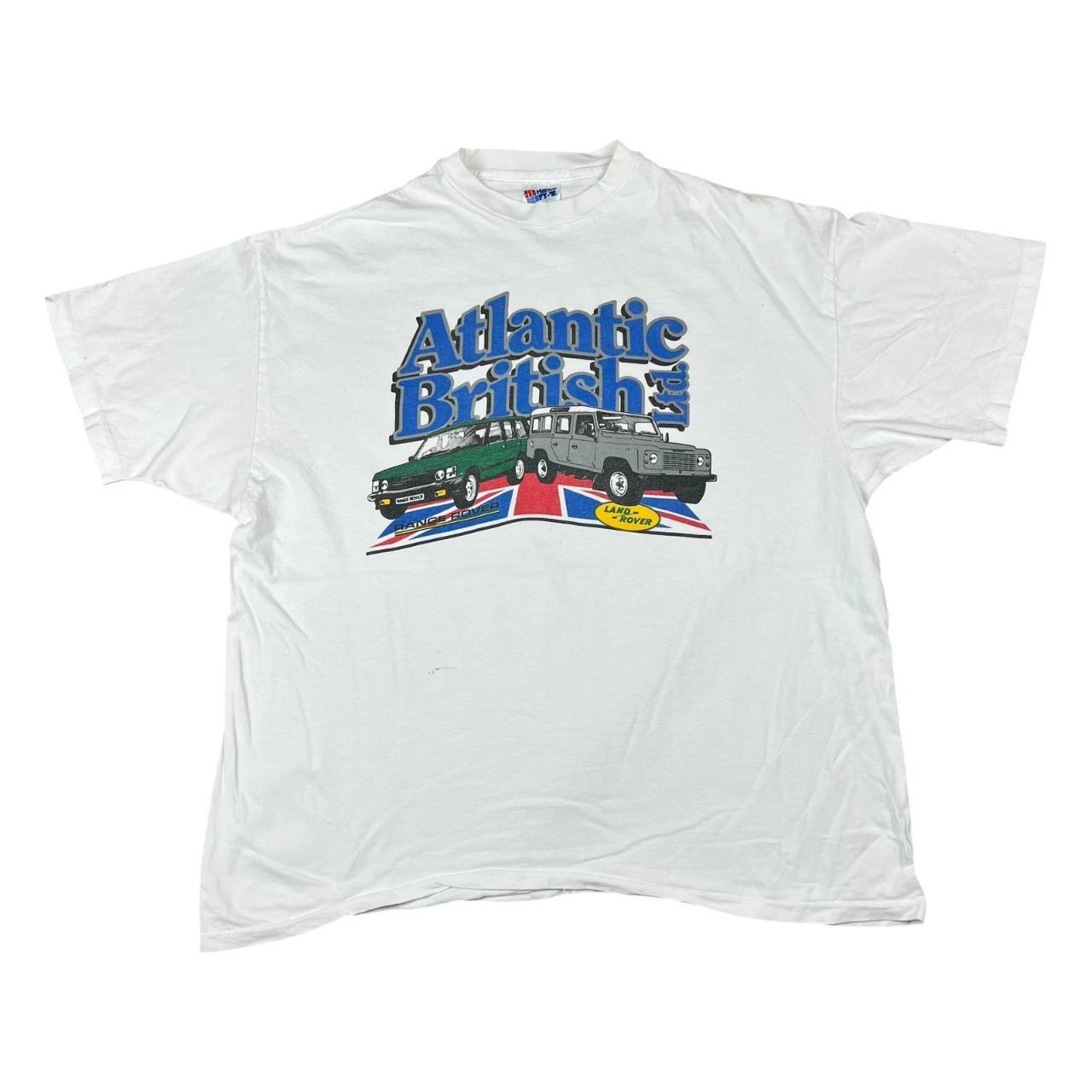 Atlantic British ltd Range Rover and Land Rover t-shirt (1990s)