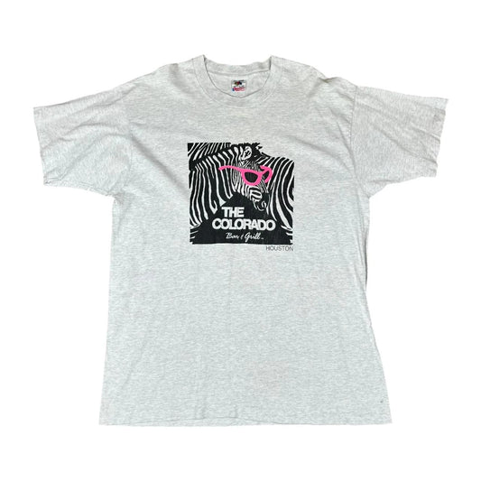The Colorado Bar and Grill Houston Zebra T-shirt