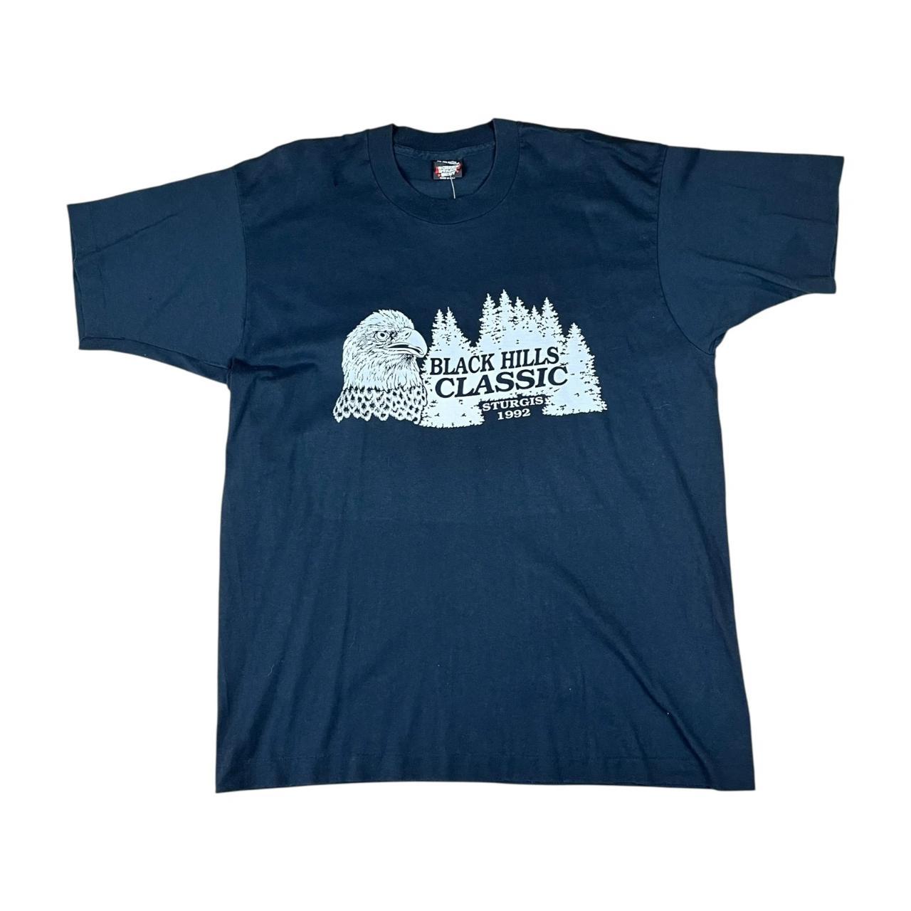 Vintage Sturgis Black Hills Classic Motorcycle T-shirt (1992)