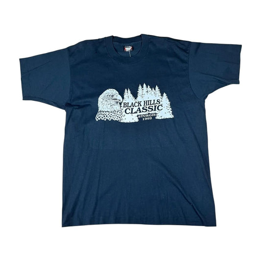 Vintage Sturgis Black Hills Classic Motorcycle T-shirt (1992)