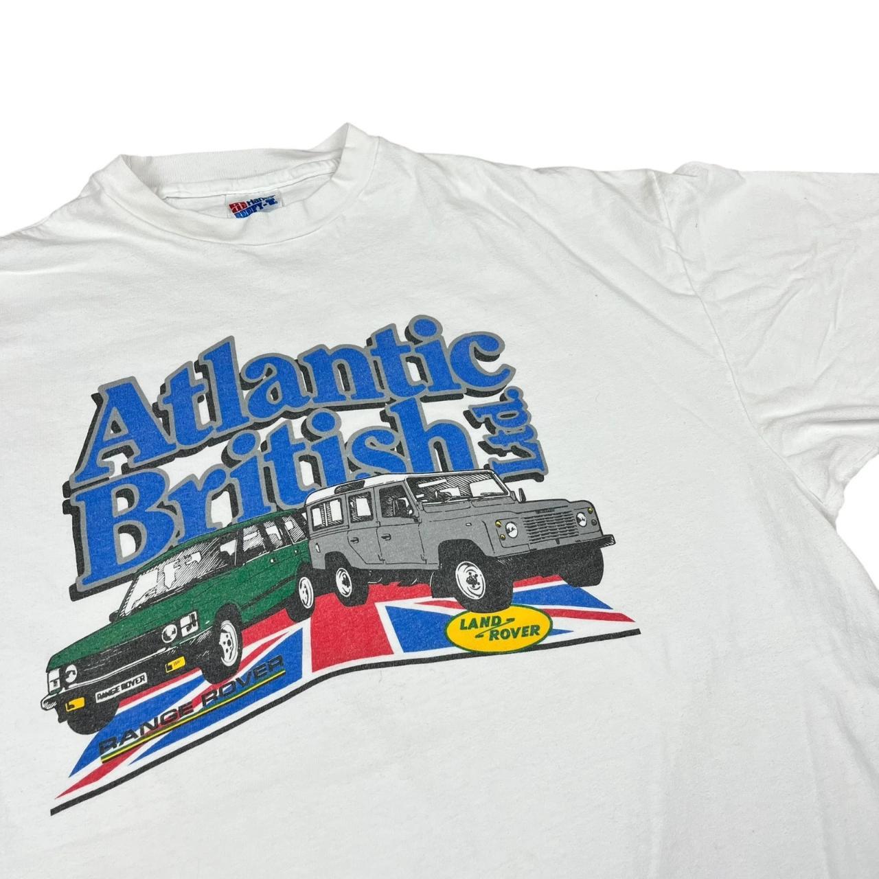 Atlantic British ltd Range Rover and Land Rover t-shirt (1990s)