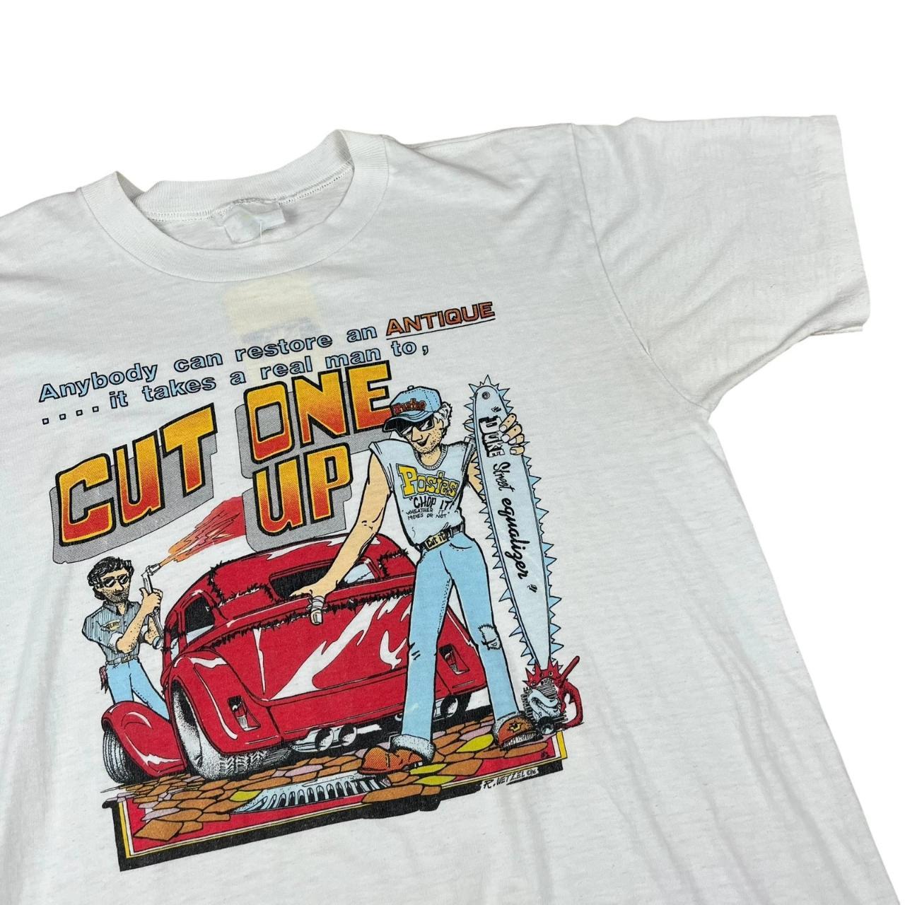 Hot Rod Racing Car Comedy T-shirt (1986)