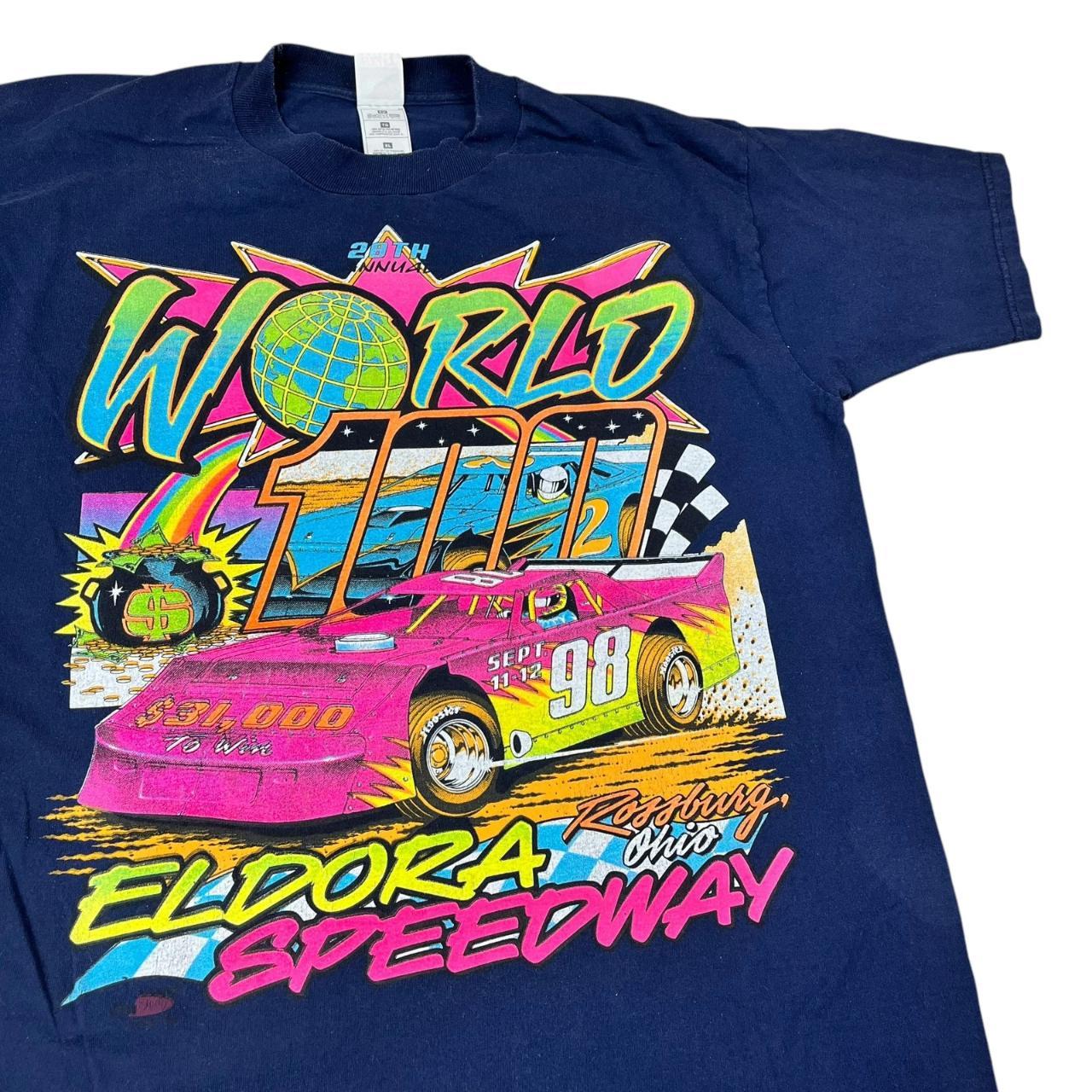 Eldora Speedway Rossburg Ohio Nascar Racing T-shirt (1998)